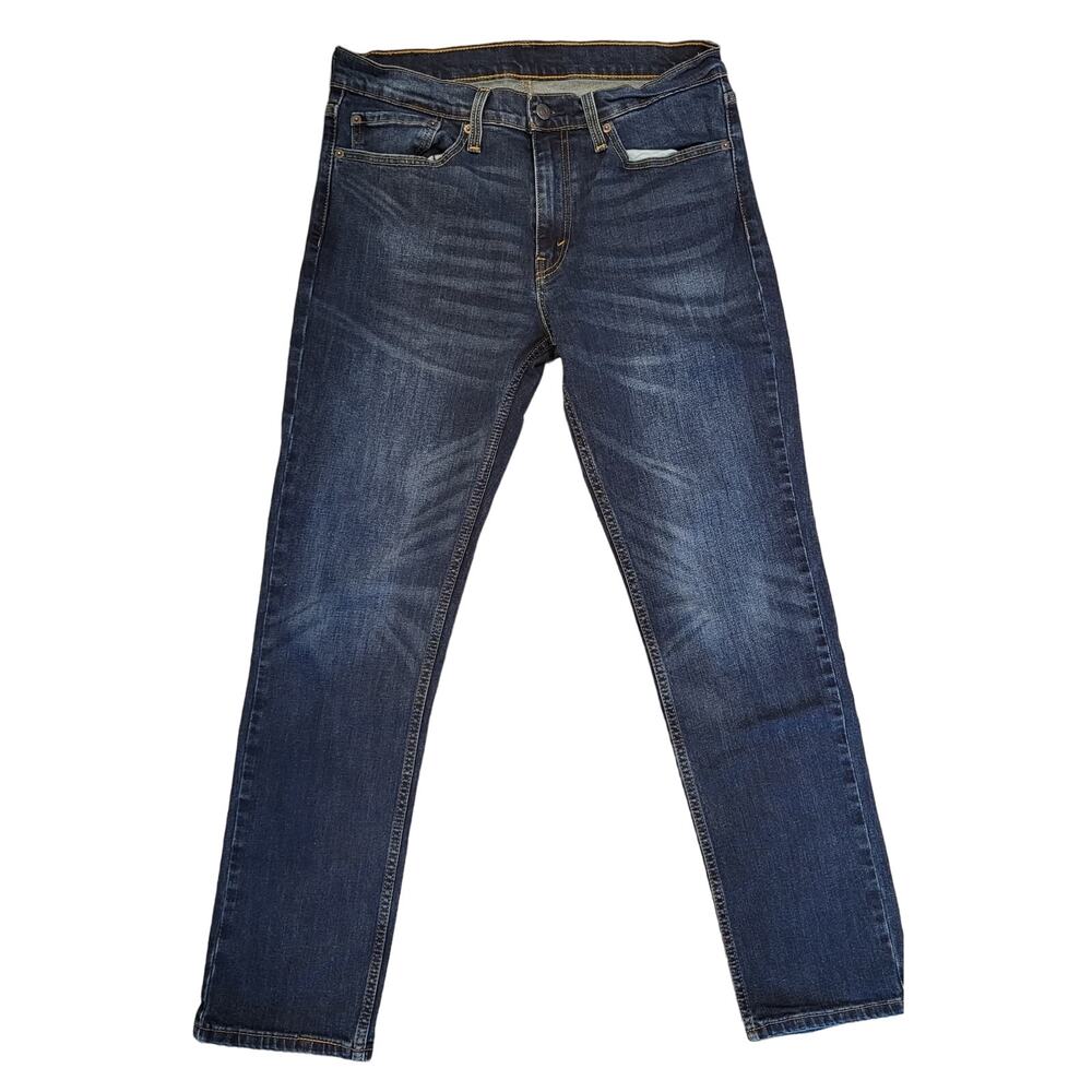 LIVI 511  Men Jean Pant Size 34 Navi Blue L 32